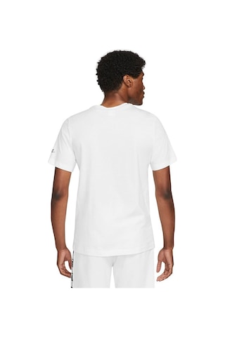Nike M Nsw Repeat Ss Top Erkek Beyaz T-Shirt - Dm4675-100 Beyaz