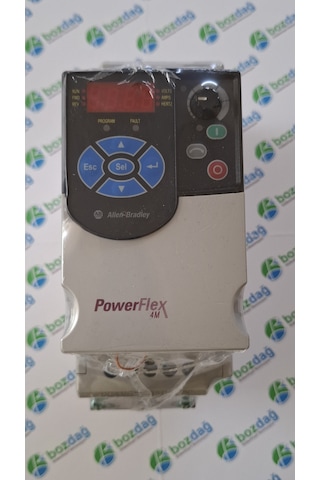 Allen-bradley Power Flex 4m 22f-a4p2n103 0.75kw Sürücü 0.75 Kw 4,5 A Mono Phase Control Inverter