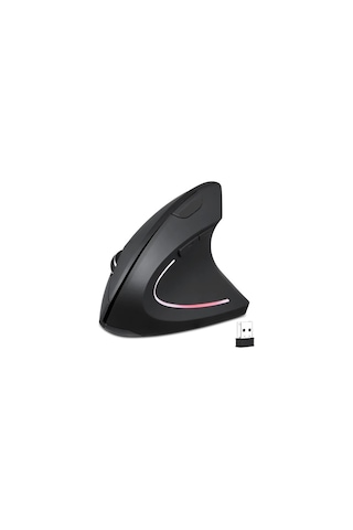 Luve Store Kablosuz Ergonomik Dikey Mouse 800/1200/1600 Dpı Ayarlanabilir 2.4 Ghz Optik Usb Alıcılı Dikey Ergonomik
