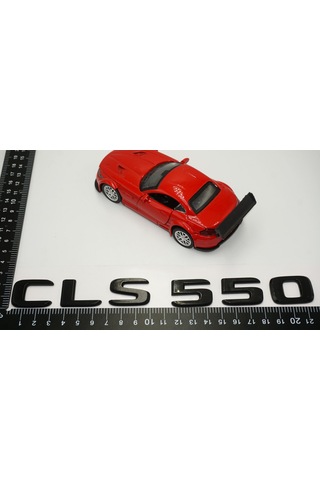 CLS 550 Bagaj Parlak Siyah ABS 3M 3D Yazı Logo