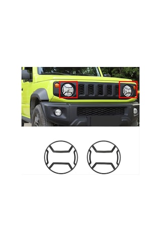Autogp Suzuki Jimny Ön Far Koruma Demiri Çerçevesi 2019+