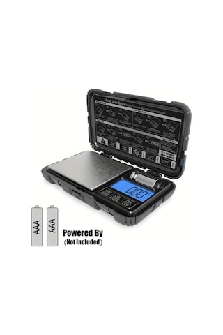 Fastbuy 100 Gr Hassasiyetli Wangxi Siyah Dijital Tartı, Takı, Altın, Gümüş, Toz İçin Cep Tartısı Elektronik Siyah