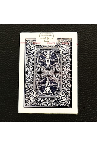 Bicycle Rider Back Stripper Deck Blue Mavi Hileli Kesik Uçlu Oyun Kağıdı İskambil Kartları Destesi