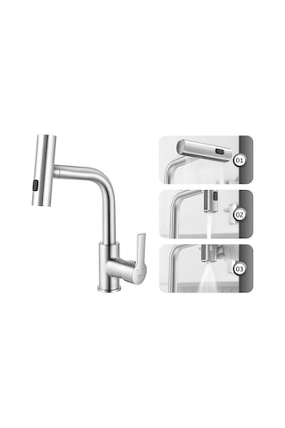 Venezia Smart Spiralli Mutfak Evye Eviye Bataryası İnox Inox