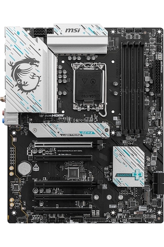 Msı B760 Gamıng Plus Wıfı Ddr4 Intel Lga1700 Ddr4 5333+ Oc Mhz Aaaa43msı0063
