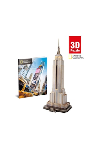 Cub Ds0977 Cubic Fun National Geographic Empire State Binası 3D P