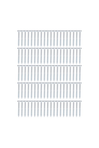 100pcs Fine Thread Self-tapping Metal Screws Standart