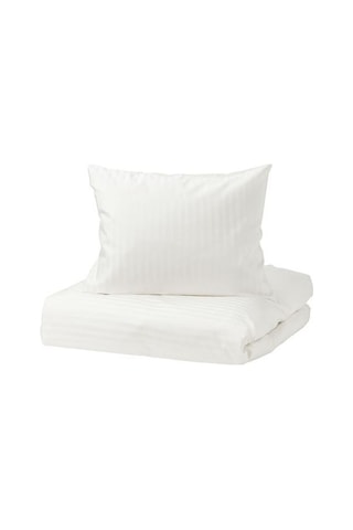 Ikea Nattjasmın Çift Kişilik Nevresim Takımı 220 X 240 Cm Beyaz