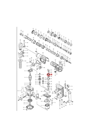 Makita HR3000C Rulman 6004 Ürün Kodu 211332-2
