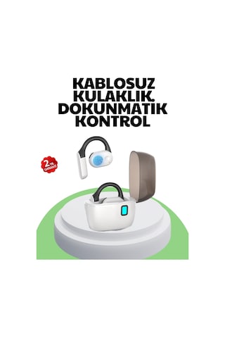 Kablosuz Kulak İçi Kulaklık Gürültü Azaltma, Net Ses, Eller Serbest Arama Özelliği