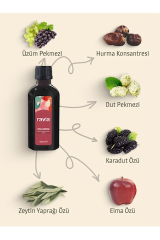 Ravlaboom Bitkisel Ve Meyve İçerikli Karışım - 100ml