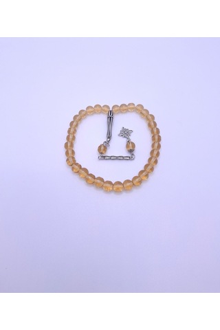 Han Ticarethane Turuncu Renk Cam Tesbih