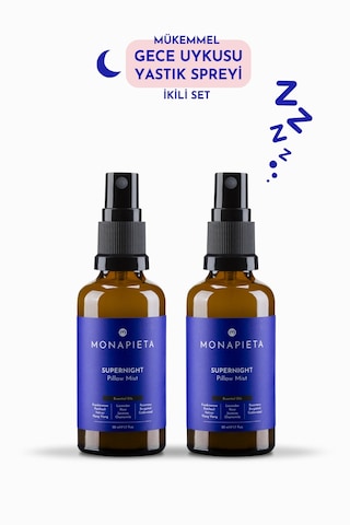 Monapieta Gece Uykusu Yastık Spreyi 2 x 50 ML