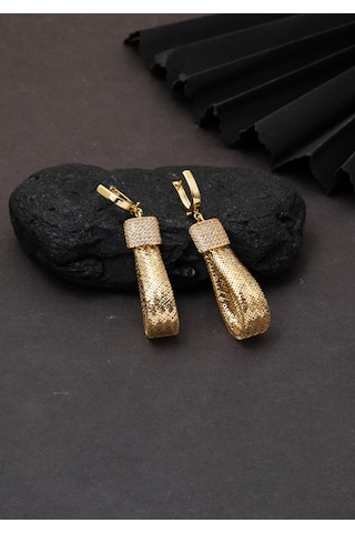 Bilezikci İtaly Koleksiyonu 14 Ayar Altın Küpe Sarı Altın