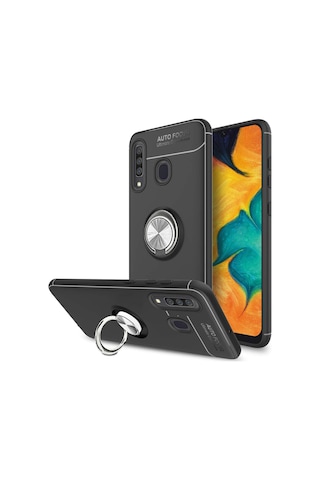Fitcase Samsung Uyumlu Galaxy A20S (A207) Kilif Auto Focus Ring Arka Kap 434693530