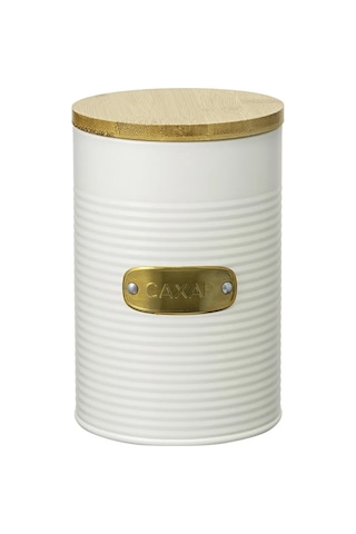 Smart Solutions Kapaklı Büyük Metal Şekerlik 1,3 Litre 275116370