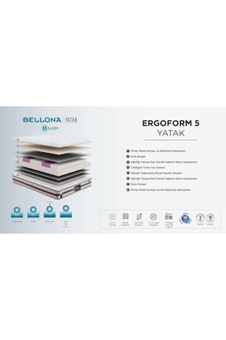 Bellona Ergoform-5 Yatak Alez Hediyeli