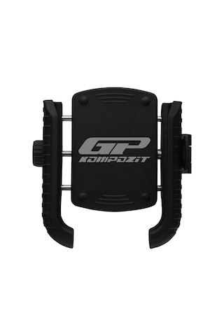 Gp Kompozit Ttr09 Universal Ayna Bağlantılı Titreşim Modüllü Telefon Tutucu Siyah Siyah