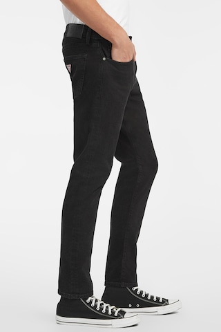 Guess Jeans Jeans Erkek Skinny Fit Jean Siyah