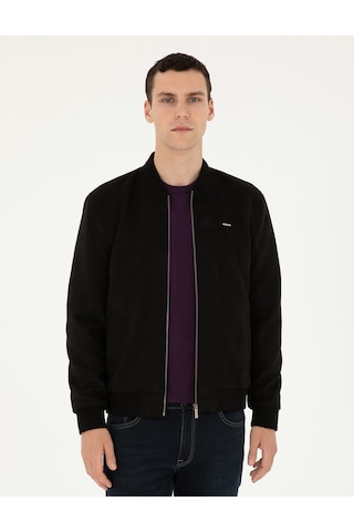 Pierre Cardin Erkek Siyah Deri Mont-kaban 50300551-001 Siyah