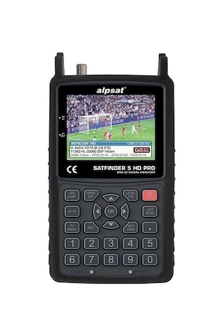 Alpsat Satfinder 5 Pro Hd Görüntülü Uydu Bulucu - Ahd-tvı-cvı Kmaera Test Monitörü