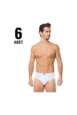 Tutku Erkek Penye Kom Slip Külot 6 Adet
