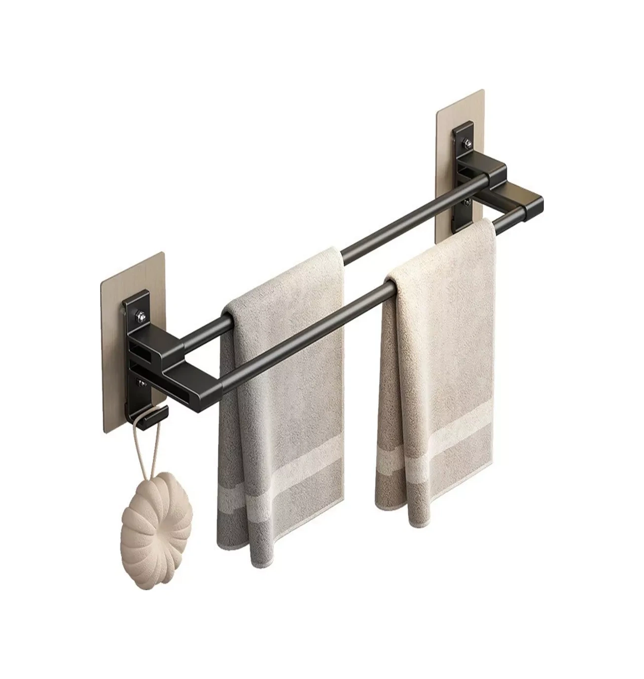 Vesalka Dla Polotenec Delme Gerektirmeyen Kendinden Yapışkanlı Havlu Askısı 50 Cm 177571454 Siyah