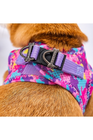 Pawstar Air-mesh Rosea Camouflage Köpek Göğüs Tasması Medium Kamuflaj