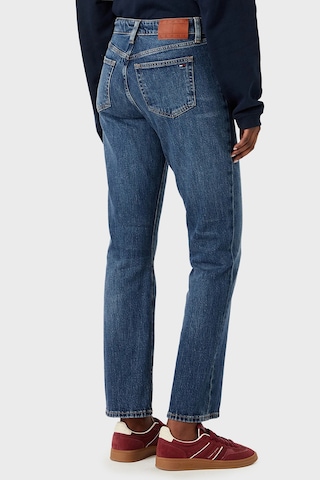 Tommy Jeans Yüksek Bel Pamuklu Wide Leg Jeans Kadın Kot Pantolon Dw0dw23019 1bk Mavi
