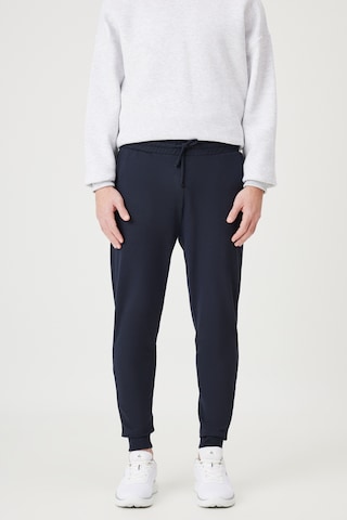 George Henry Standart Fit Normal Kesim 2 İplik Cepli Rahat Recycle Pamuklu Jogger Eşofman Altı Lacivert