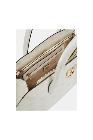 Guess Emelie Logo Kadın El Çantası-gp992806 Beyaz