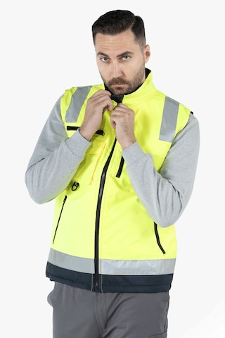 İş Yeleği Anorak Reflektörlü Fosforlu Oxford