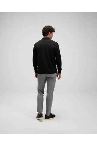 Ellesse Erkek Polo Sweatshirt Em601 Siyah