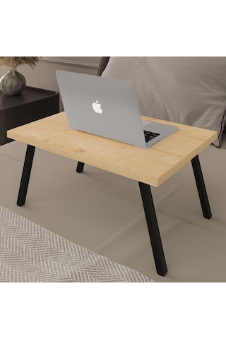 Katlanır Laptop Çalışma Masası-laptopmasa01-safir Meşe Safir Meşe