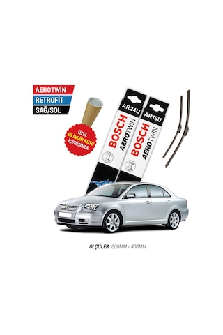 Toyota Uyumlu Avensis Silecek Takımı 2004-2008 Bosch Aerotwin N11.3825
