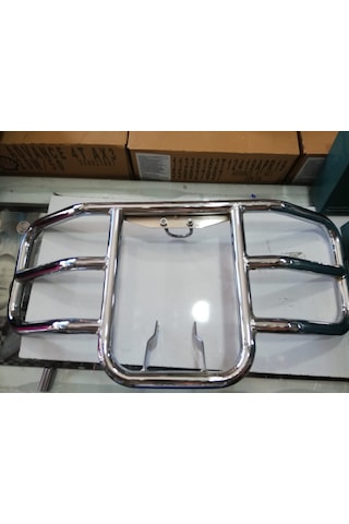 Motosiklet Cg Agk Ön Koruma Tampon Demiri Nikelaj