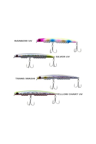 Ryuji Montero 95 S 12.5gr / 9.5cm Maket Yem Blue Chart Uv