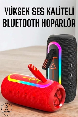Kablosuz Bluetooth Hoparlör Uzun Pil Ömrü Taşınabilir -
