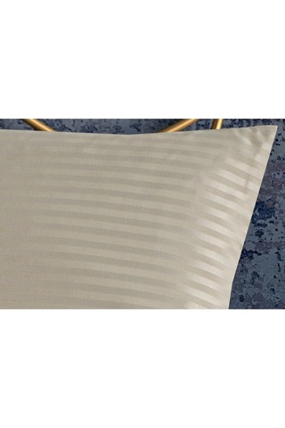 Odesa Bambu Jakar Kumaş Bej Ikili Oksford 60x80 Cm Yastık Kılıfı - 1328 Çok Renkli