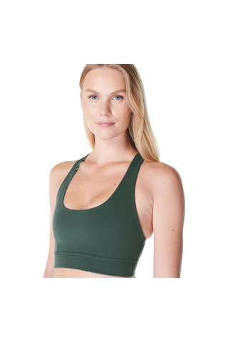 Sweaty Betty Sweaty Betty Super Soft Reversible Kadın Yeşil Yoga Bra 44051 Yeşil