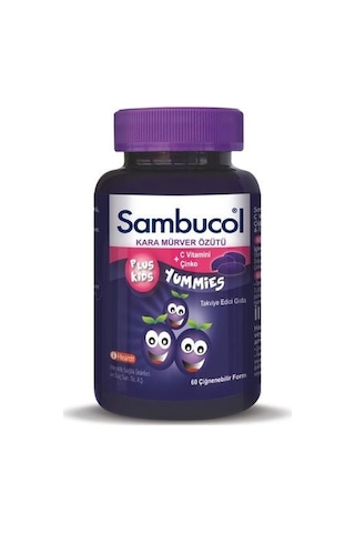 Easyfishoil Omega 3 + Sambucol Plus Kids Yummies 60 Tablet