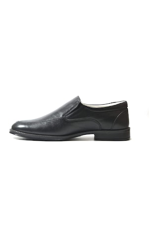 Dr. Comfort 9608 Hakiki Deri Siyah Ortopedik Erkek Ayakkabı Siyah