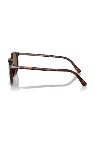 Persol Po3210s 24/57 54 Polarize Erkek Güneş Gözlüğü Kahverengi
