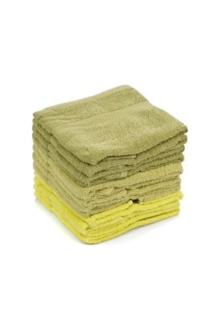 Soley Orient 12'Li 30X30 Havlu Sarı