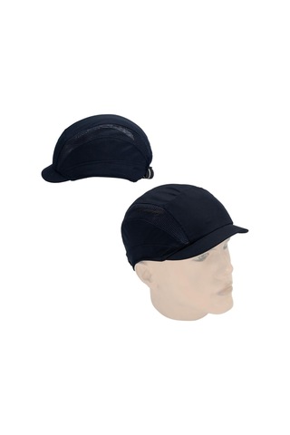 Lm01-l Darbe Emici Şapka Baret Kep Kısa Siperlikli - Lacivert