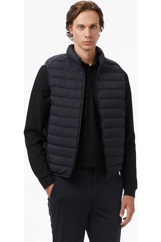 Nautica Erkek Siyah Regular Fit Su İtici Kaz Tüyü Yelekdesenlij57037t