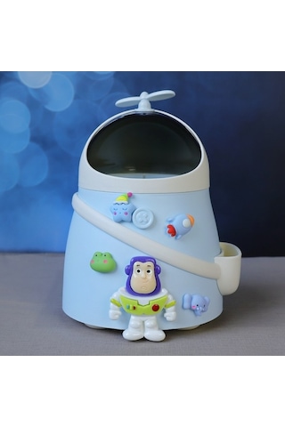 Flybuy Yumruk Yumruk Yaratıcı Tutma Sevimli Şarkısı Mengtuo Mavi Mavi Masaüstü Kutusu Kapaklı Dong Ding Dayanıklı Çöp Gl Mavi