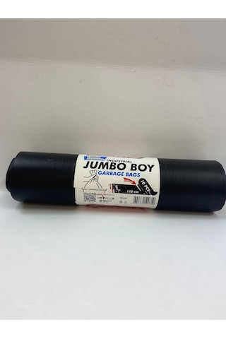 Floopy Floppy Endüstriyel Jumbo Boy Çöp Poşeti 10'lu 80x110 Cm 500 Gr Çöp Torbası