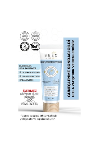 Bee'o Apicare Propolisli Güneş Sonrası Kremi 80 ML