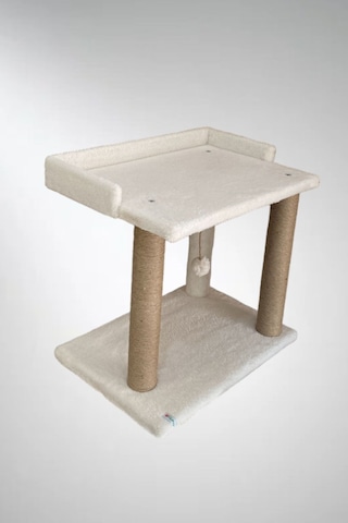 Nursoft Ponponlu Kedi Yatağı Kedi Tırmalama 47 CM